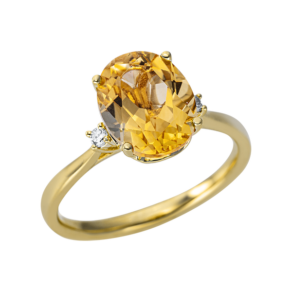 Brogle Selection Felicity citrine ring