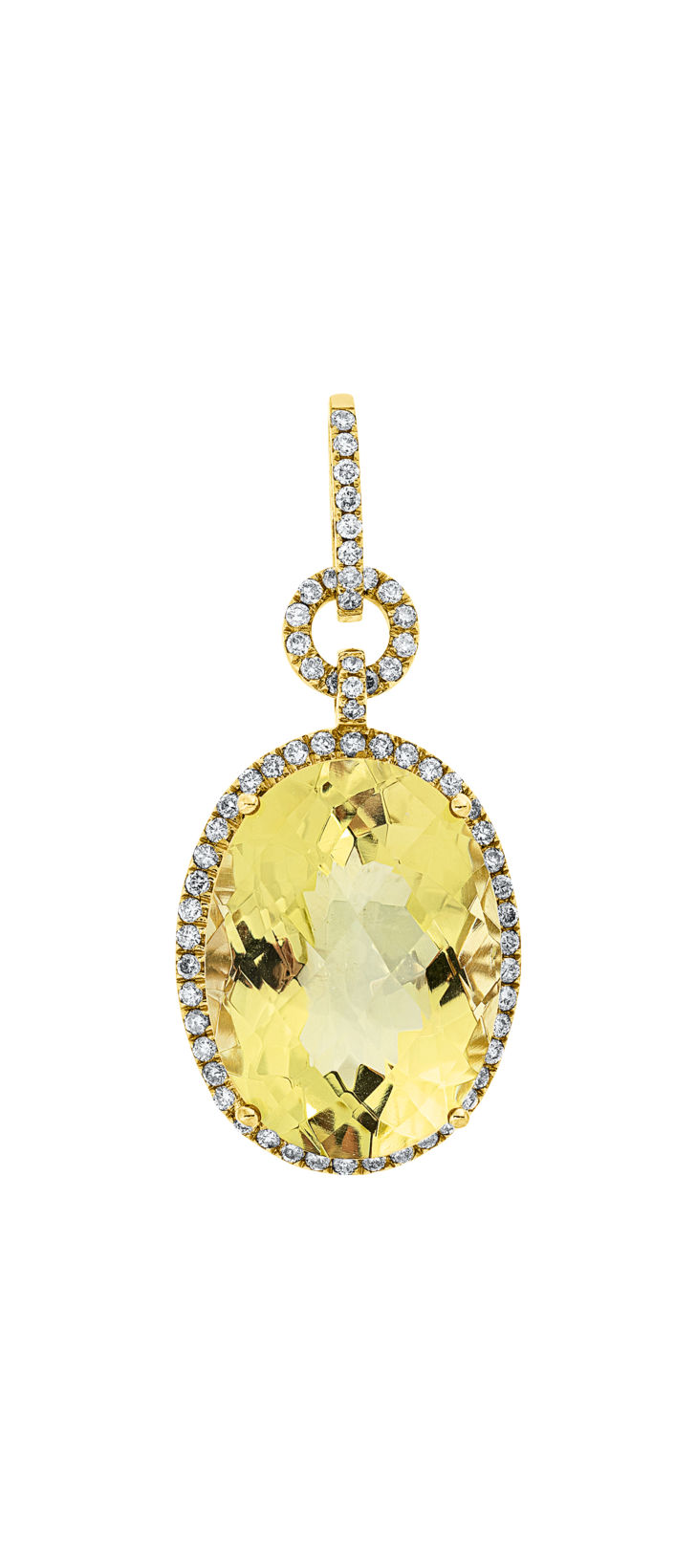 Brogle Classic Lemonquarzanhänger