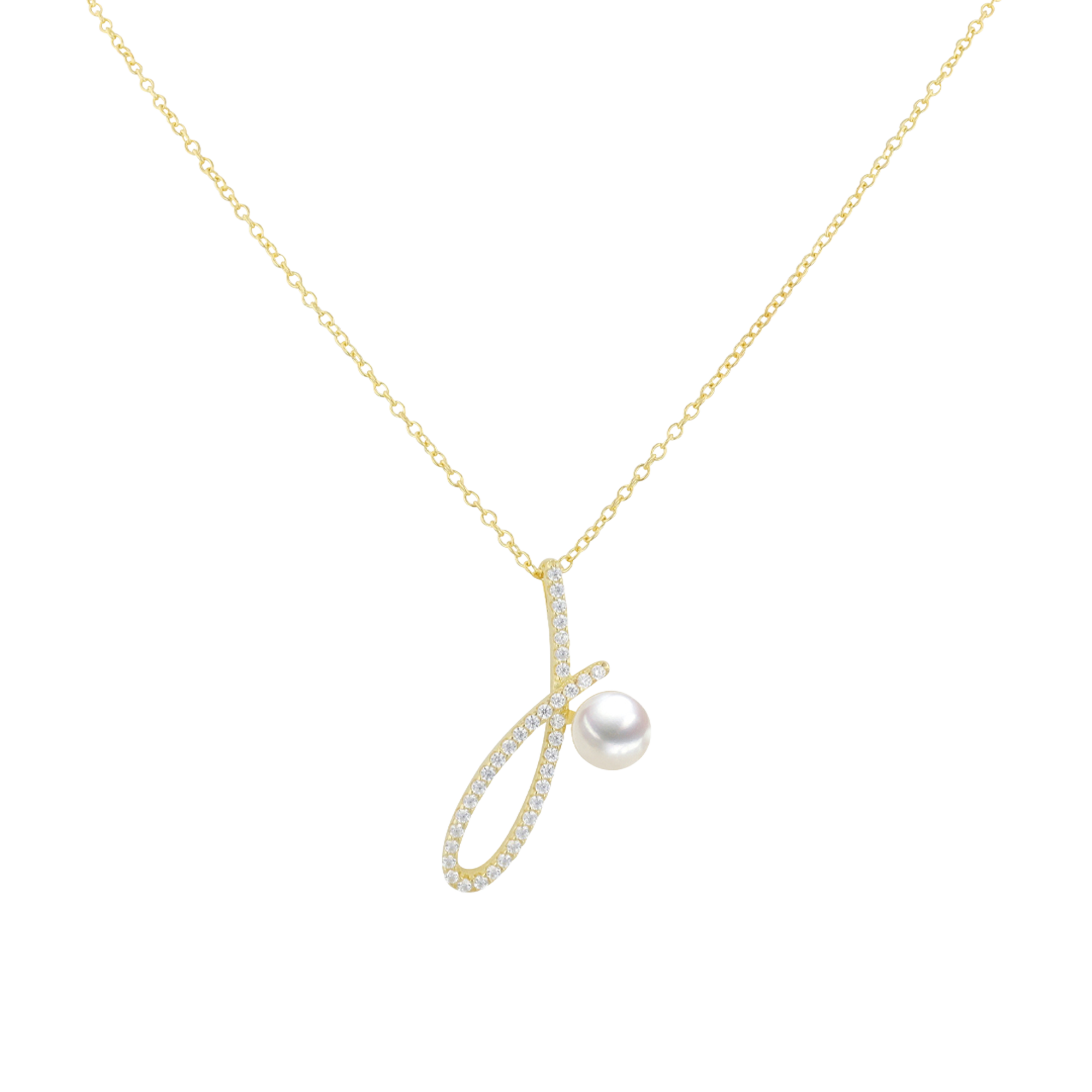 Brogle Classic necklace with freshwater pearl Brogle Classic necklace with freshwater pearl