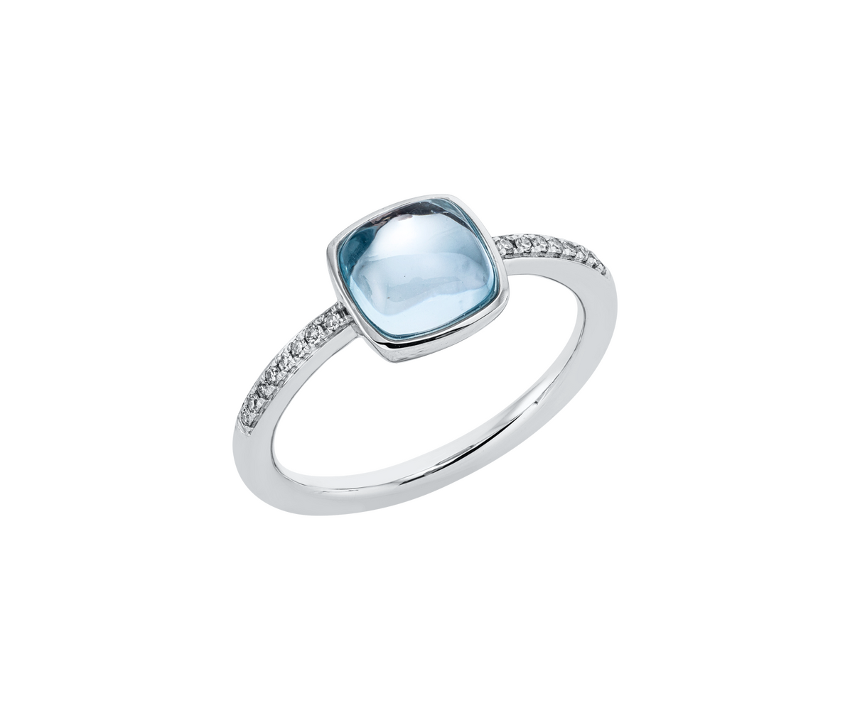 Brogle Classic Sky topaz ring