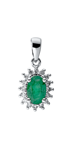 Brogle Classic emerald pendant Brogle Classic emerald pendant