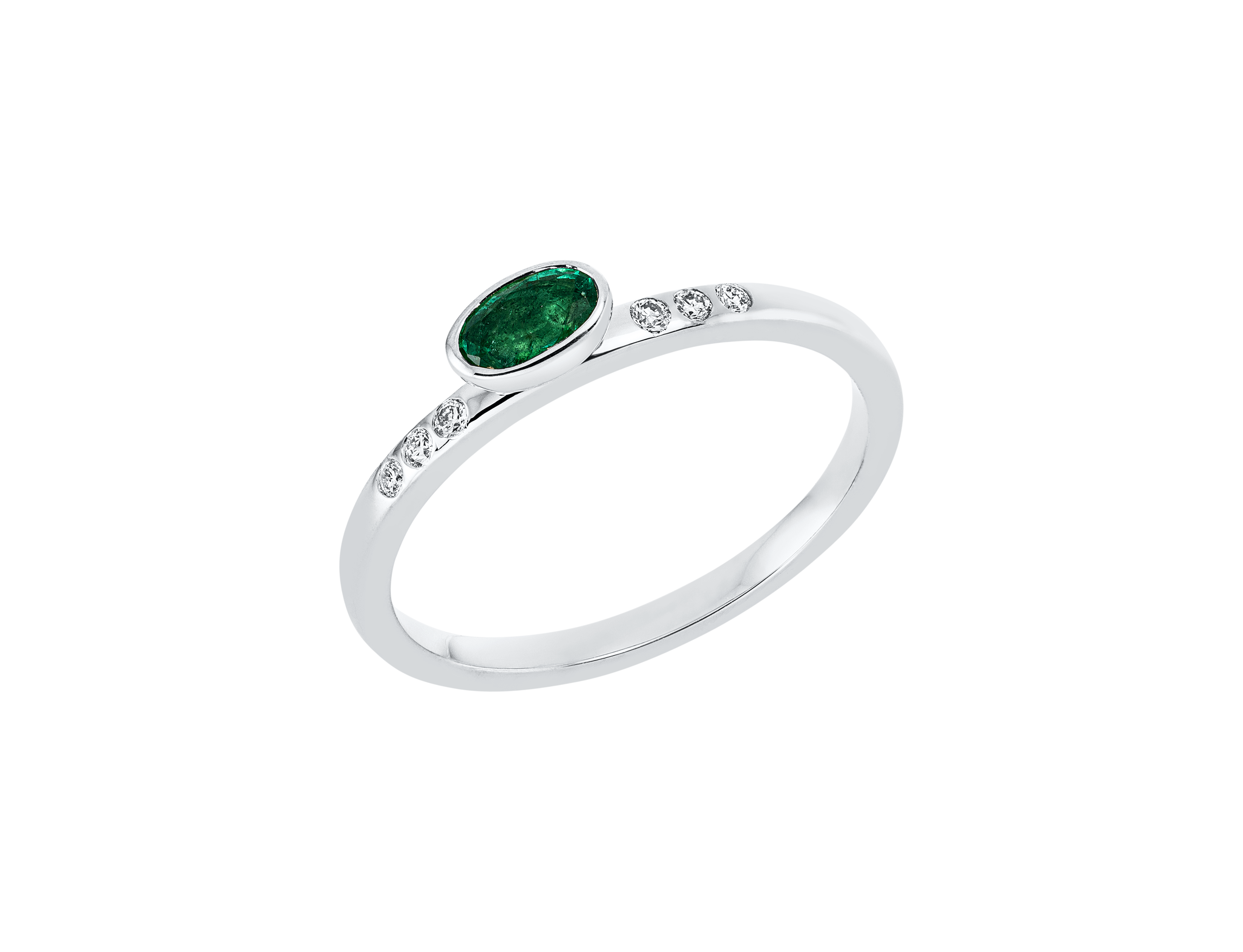 Brogle Classic emerald ring Brogle Classic emerald ring