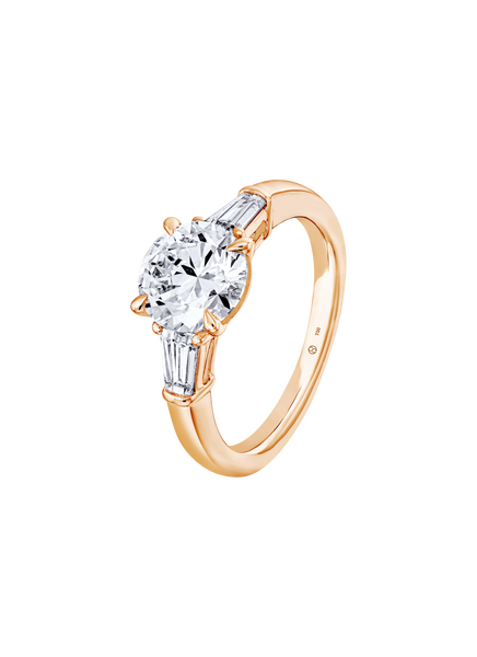 Brogle solitaire ring
