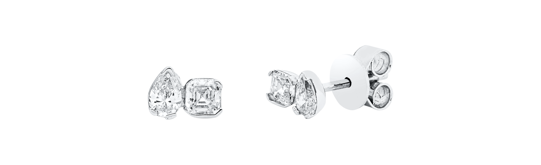Brogle Classic diamond stud earrings