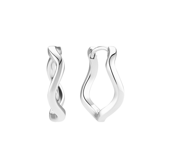 SIF Jakobs Ellera Waves Pianura hoop earrings SIF Jakobs Ellera Waves Pianura hoop earrings