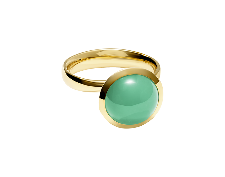 Tamara Comolli Bouton Chrysoprase L Ring