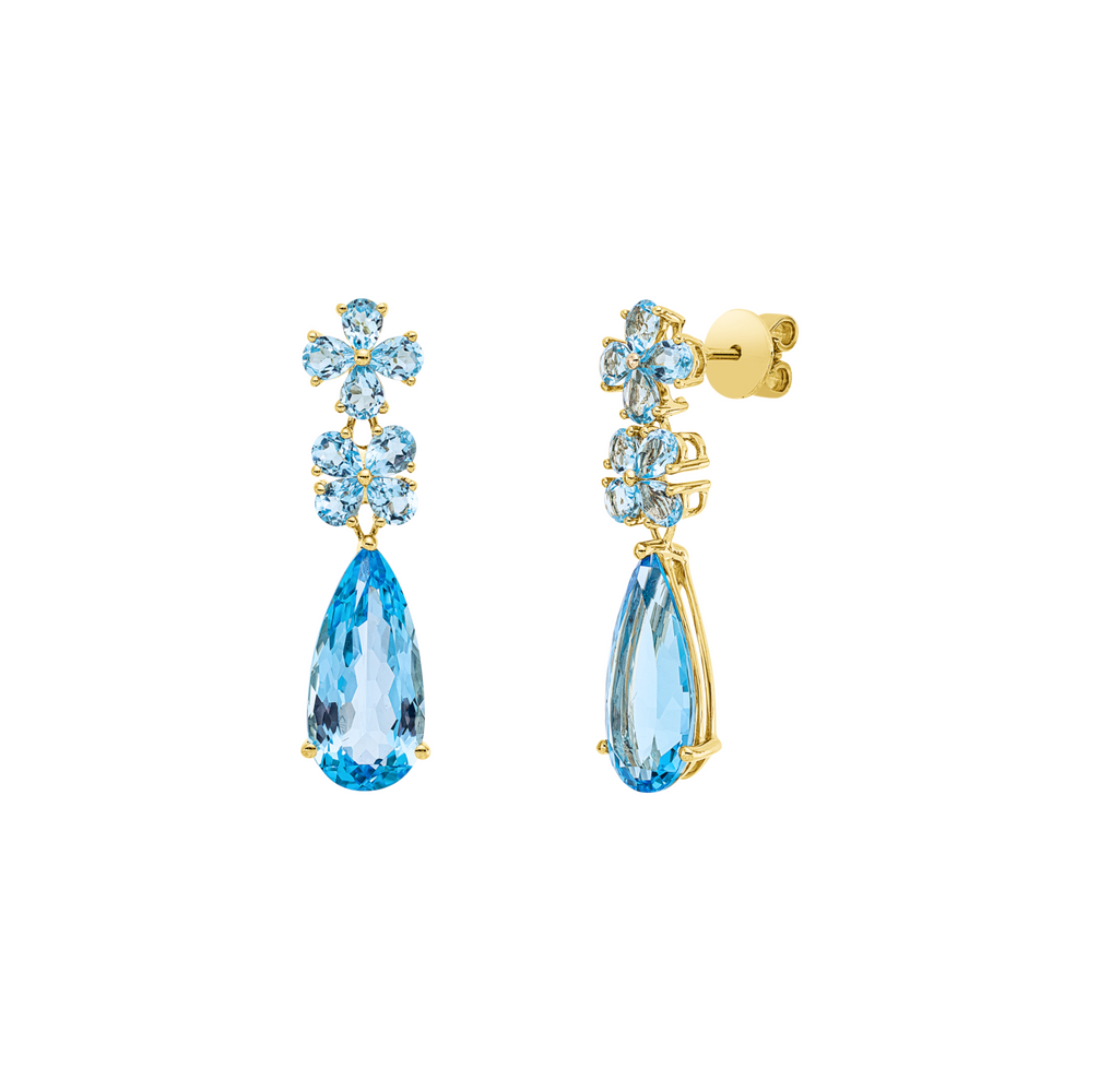 Brogle Classic topaz earrings