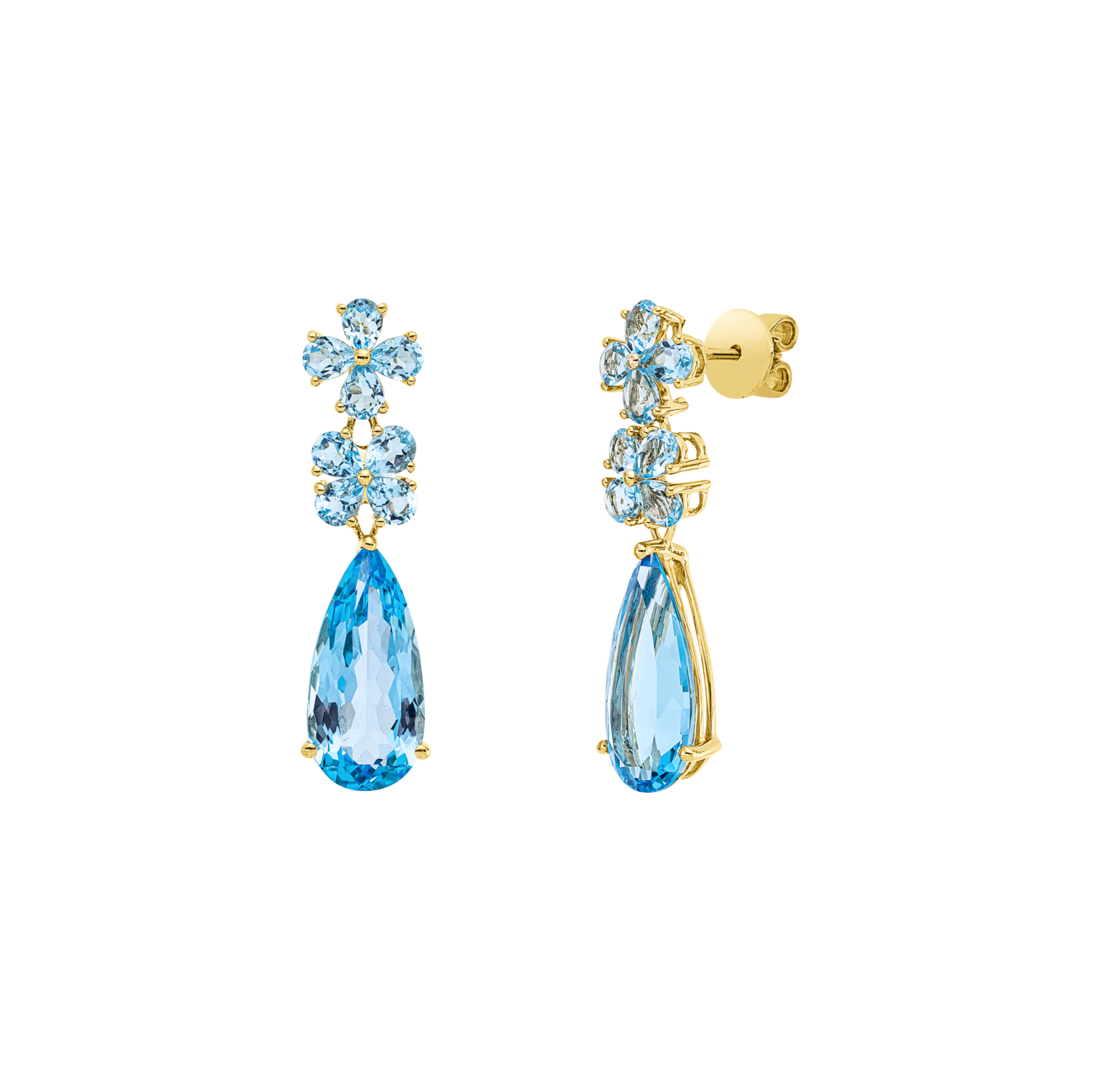 Brogle Classic topaz earrings Brogle Classic topaz earrings