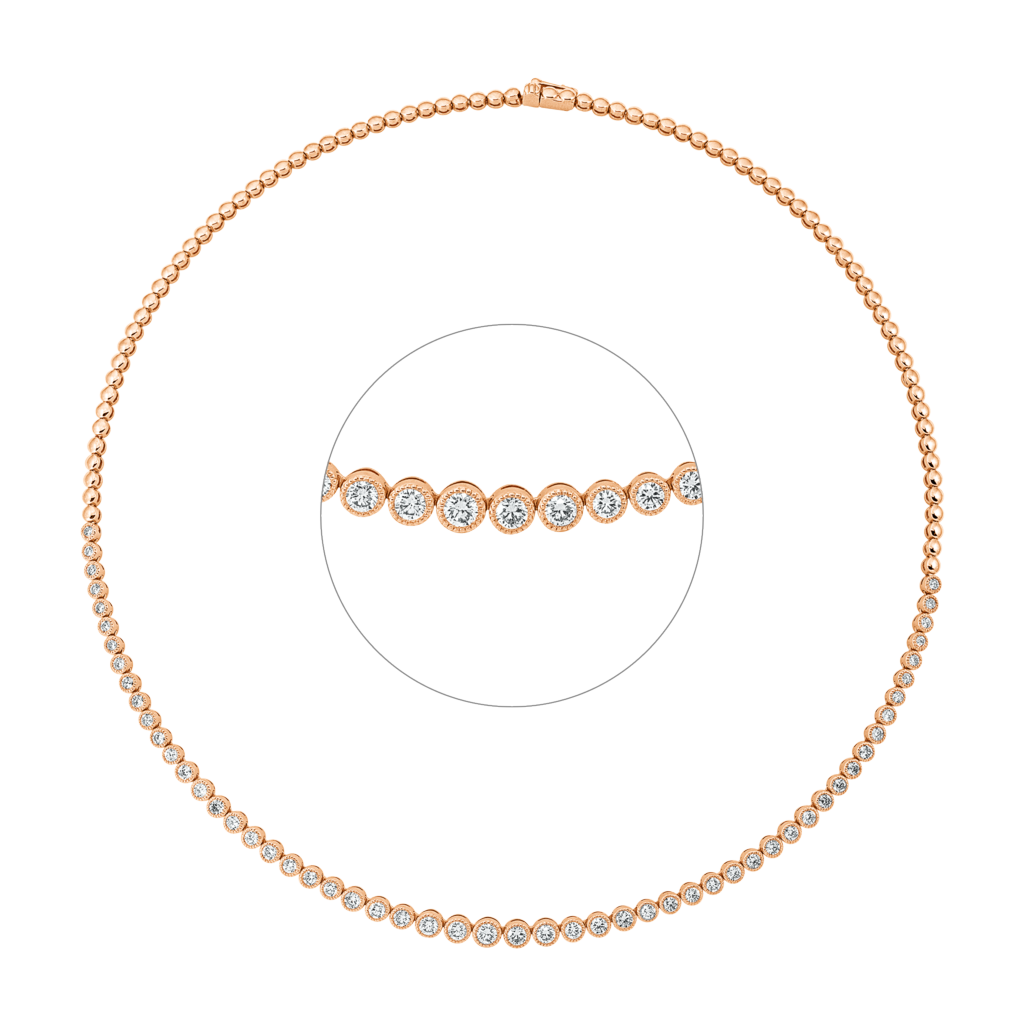 Brogle Classic tennis necklace Brogle Classic tennis necklace