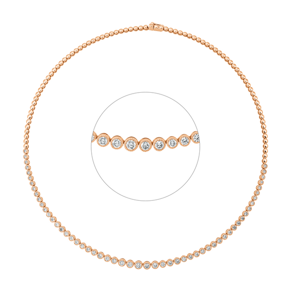 Brogle Classic tennis necklace Brogle Classic tennis necklace