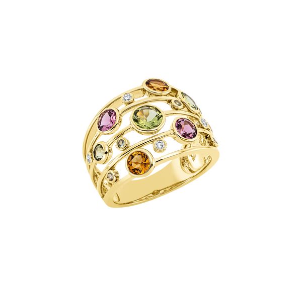 Brogle Classic Saphirring Rainbow