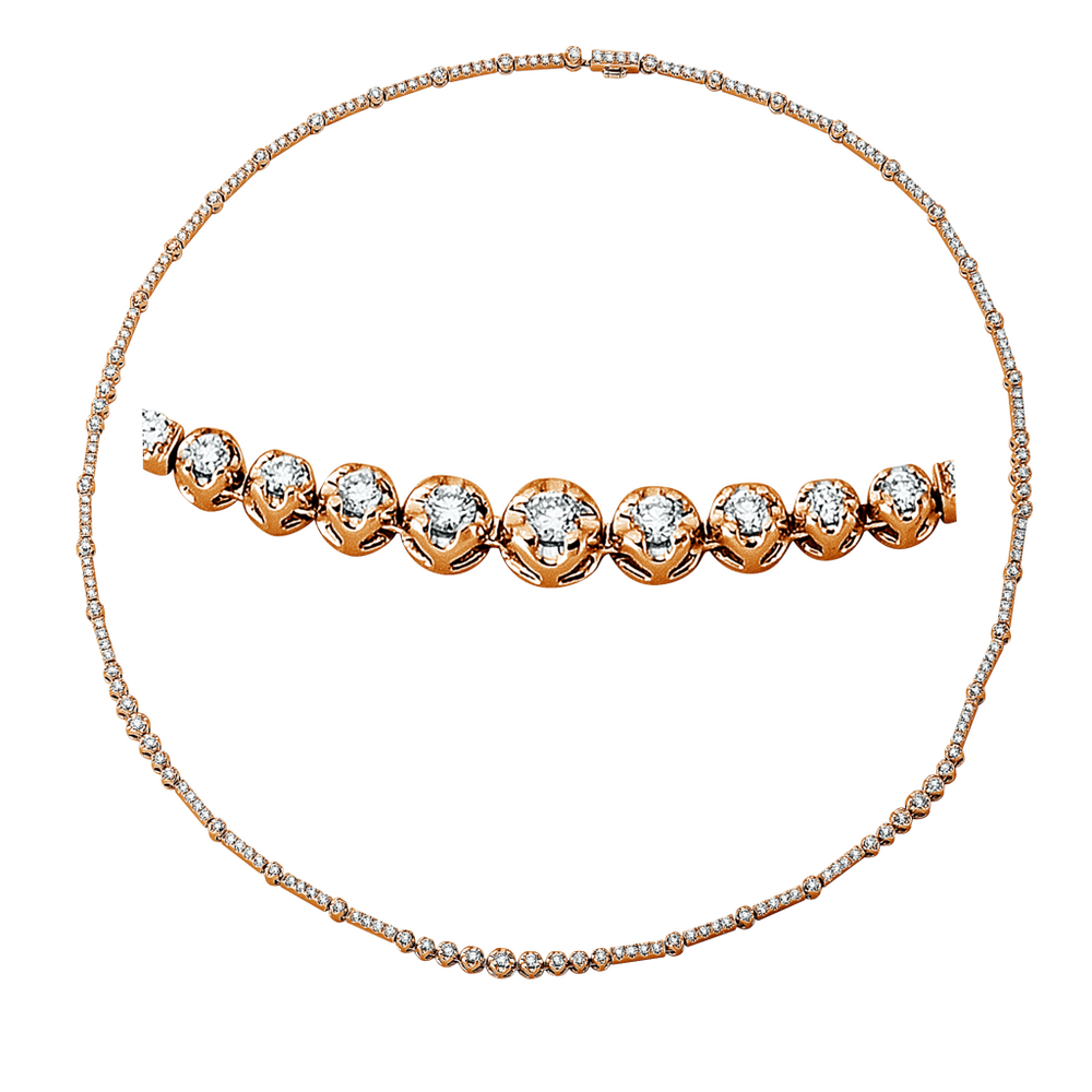 Brogle Classic tennis necklace Brogle Classic tennis necklace