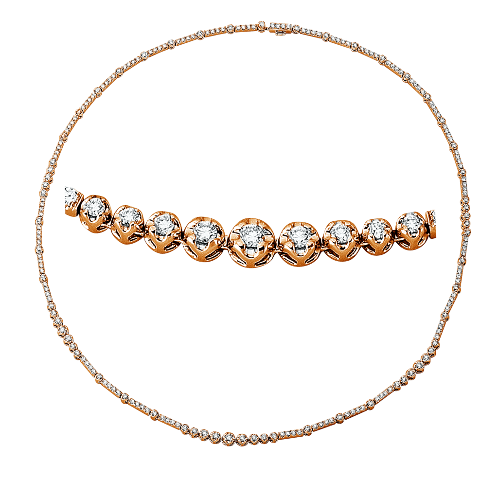 Brogle Classic tennis necklace Brogle Classic tennis necklace