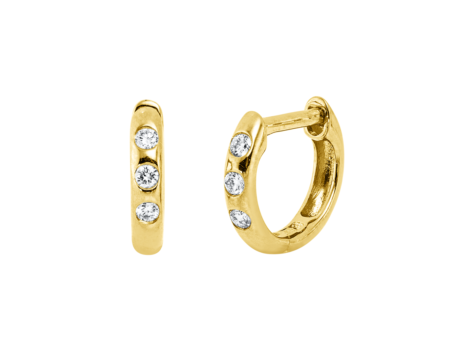 Brogle Classic Diamantcreolen Brogle Classic Diamantcreolen