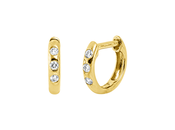 Brogle Classic Diamantcreolen Brogle Classic Diamantcreolen