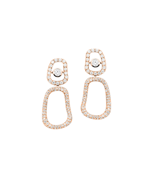 Mattioli Puzzle Diamonds stud earrings