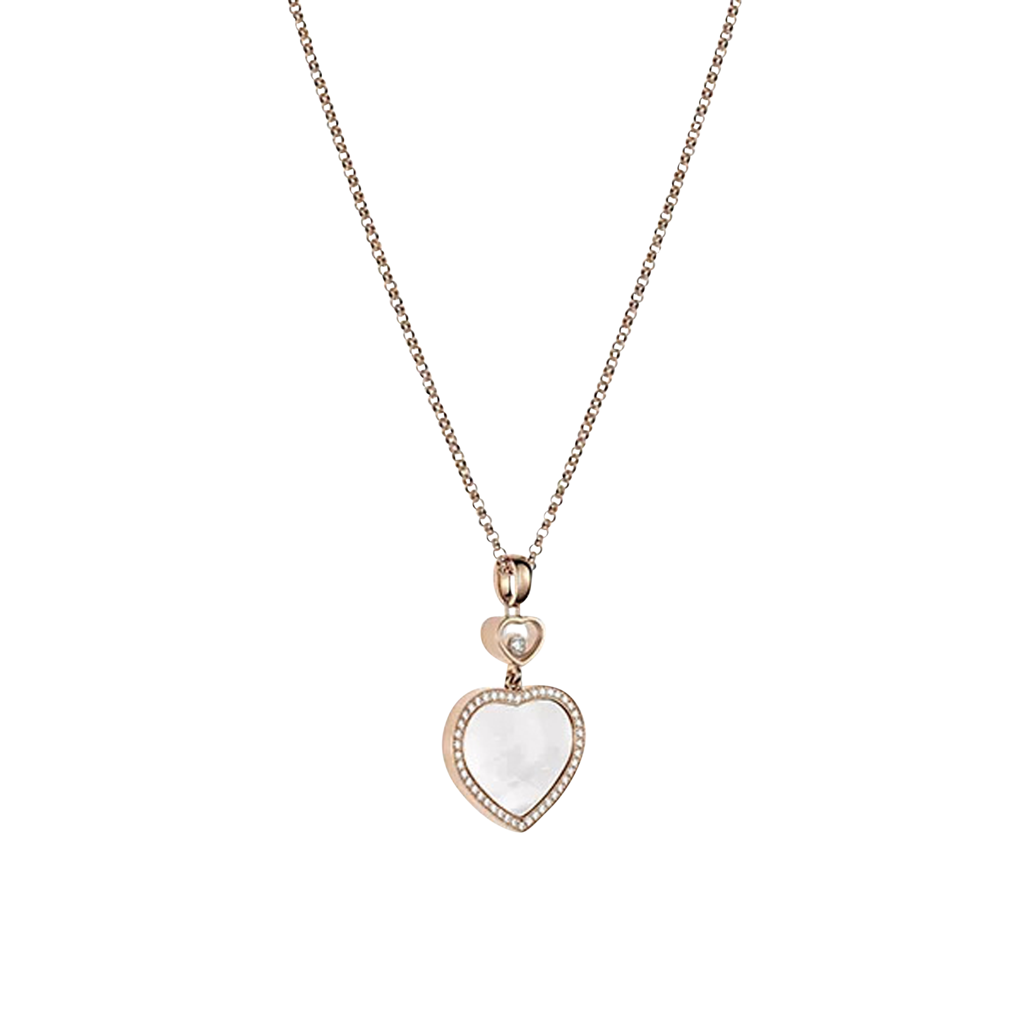 Chopard Happy Hearts Halskette mit Anhänger