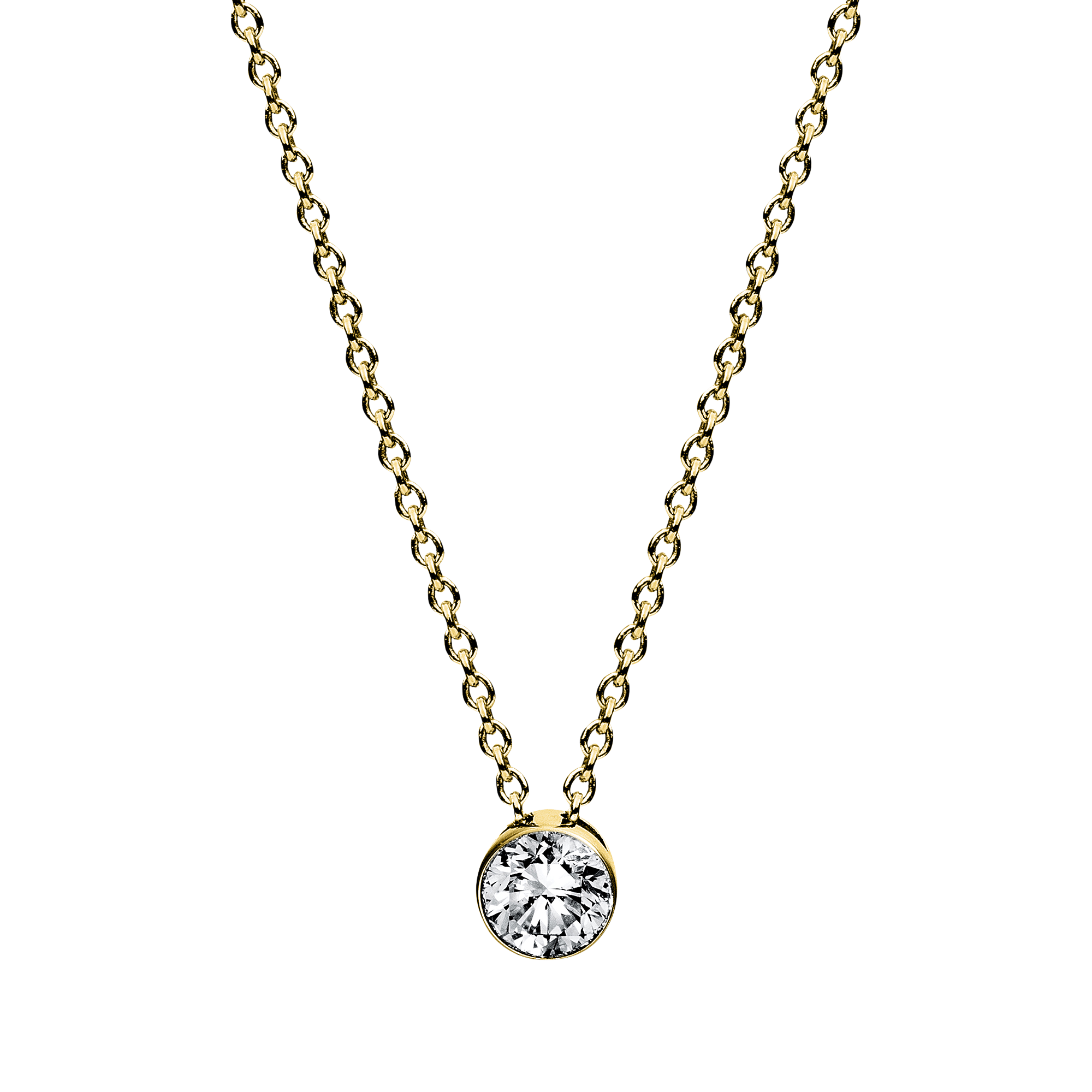 Brogle Selection necklace with pendant Sophie up to 0.25 carat Brogle Selection necklace with pendant Sophie up to 0.25 carat