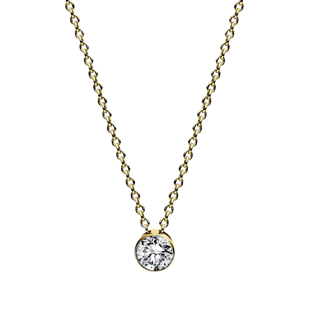 Brogle Selection necklace with pendant Sophie up to 0.25 carat Brogle Selection necklace with pendant Sophie...
