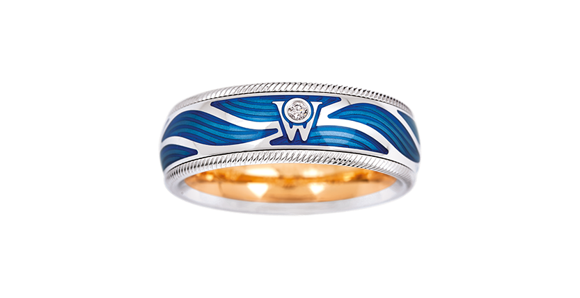 Wellendorff Wave Shimmer Ring Wellendorff Wave Shimmer Ring