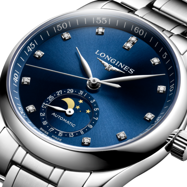 Longines Master Automatik Mondphase 34mm