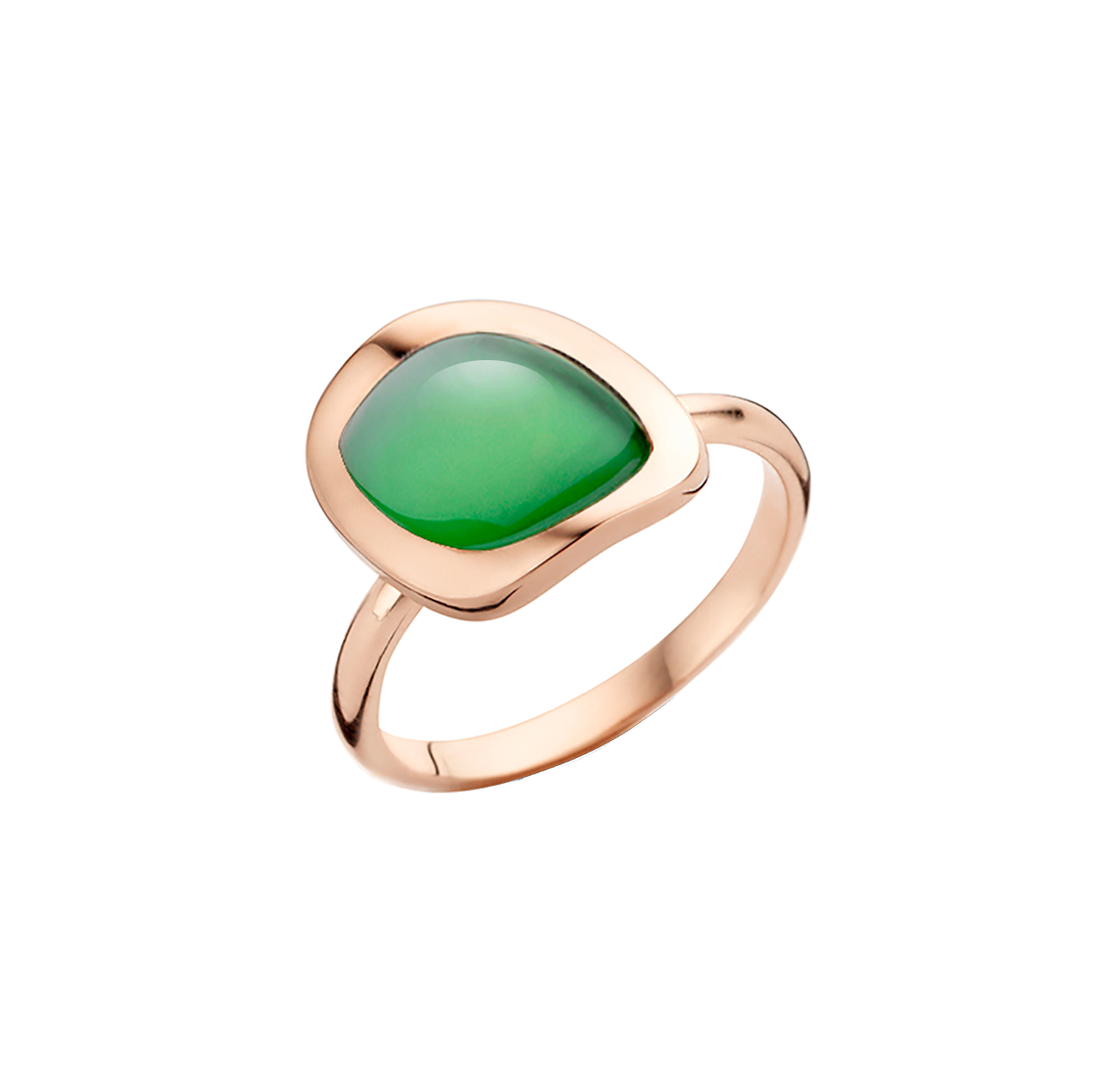 Bigli Mini Nicki Zitronenquarz Ring