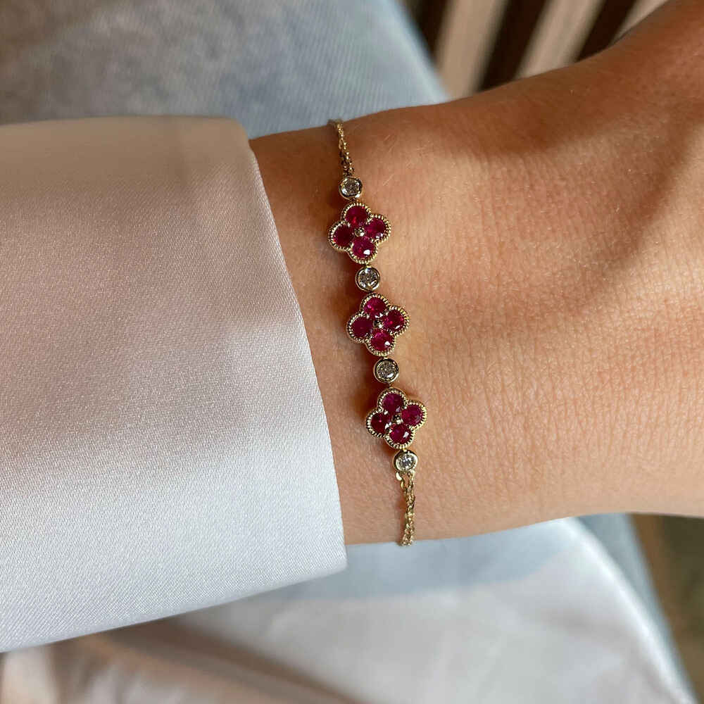 Brogle Selection Royal bracelet with rubies