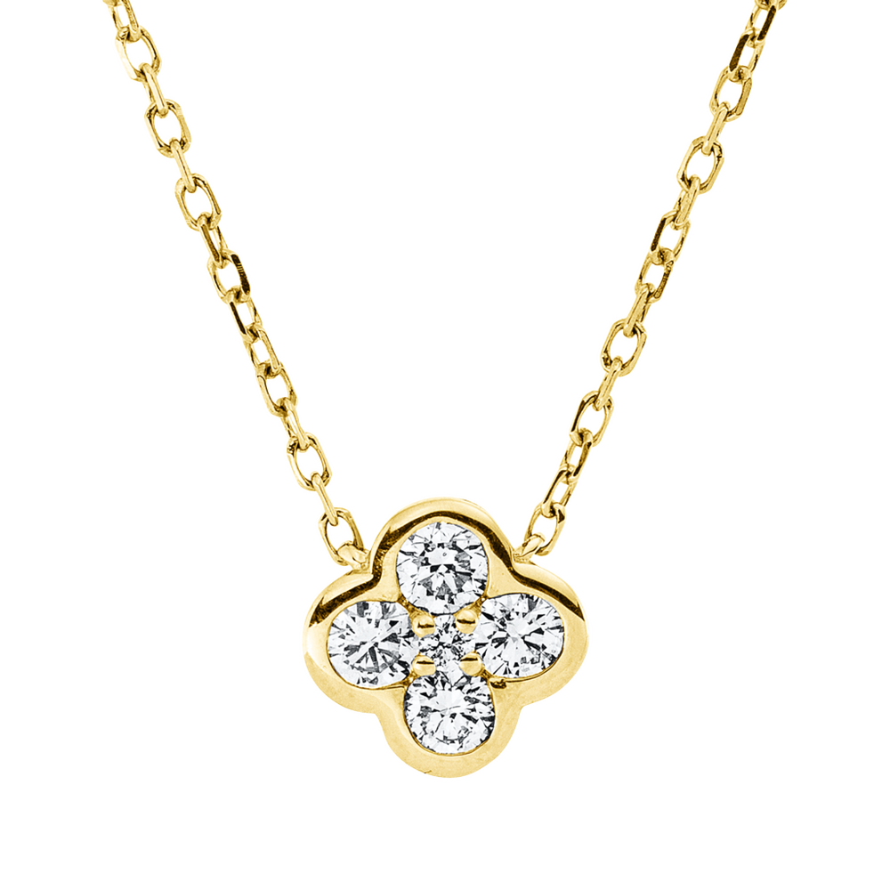 Brogle Classic necklace with diamond pendant Brogle Classic necklace with diamond pendant