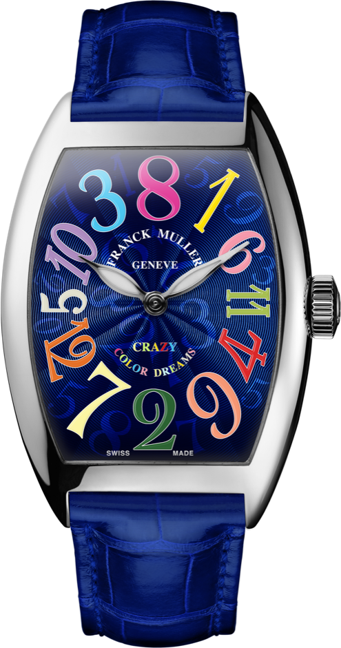 Franck Muller Cintrée Curvex Crazy Hours 45 x 32mm Franck Muller Cintrée Curvex Crazy Hours 45 x 32mm