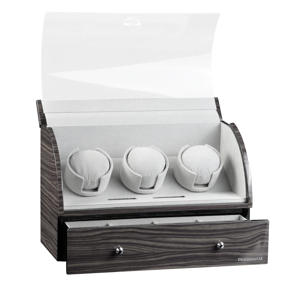 Designhütte Uhrenbeweger Basel 3 LCD Designhütte Uhrenbeweger Basel 3 LCD