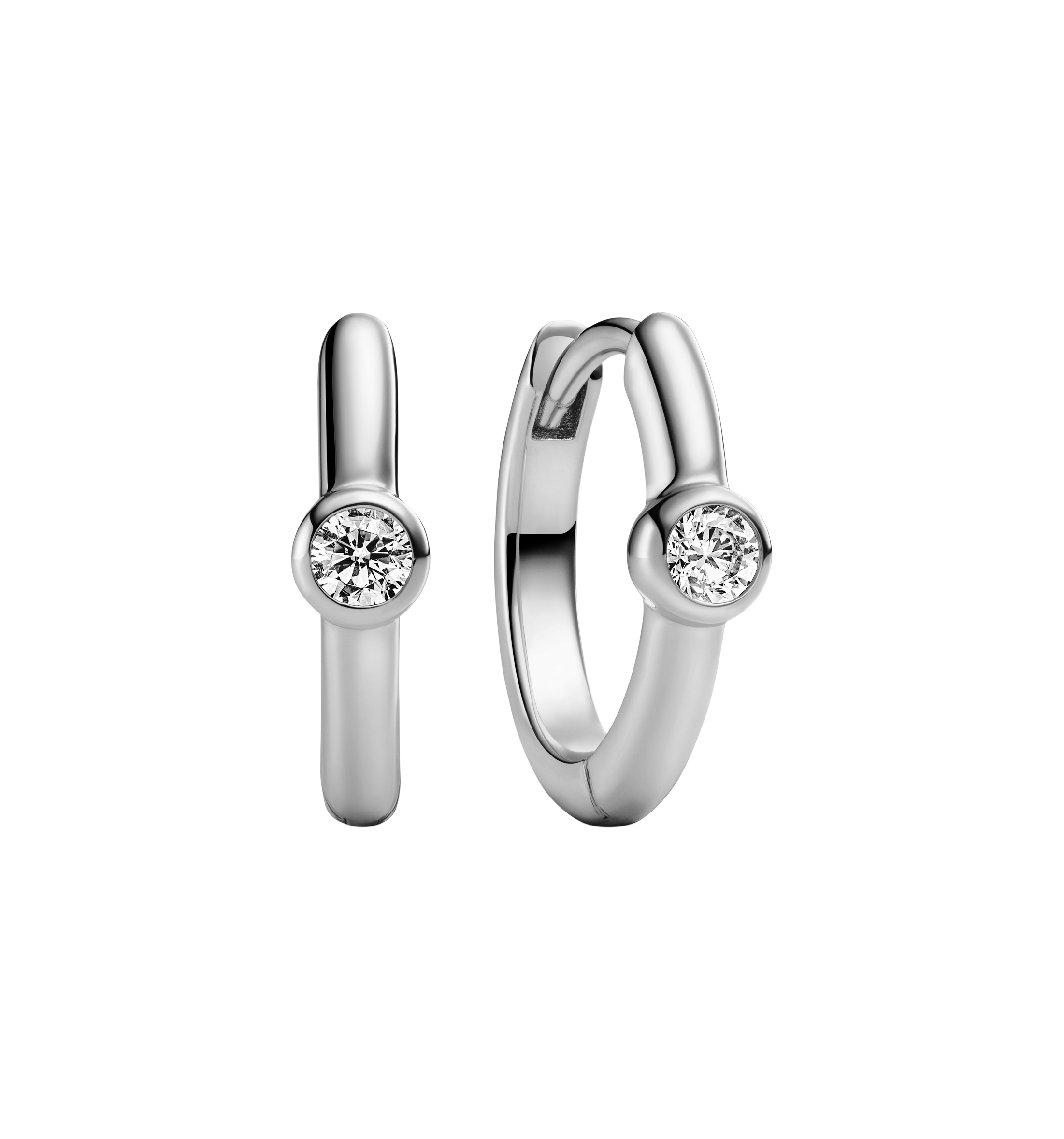 SIF Jakobs Sarzana Uno hoop earrings