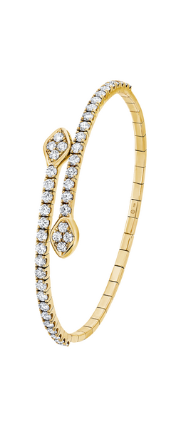 Brogle Selection flexible diamond bangle