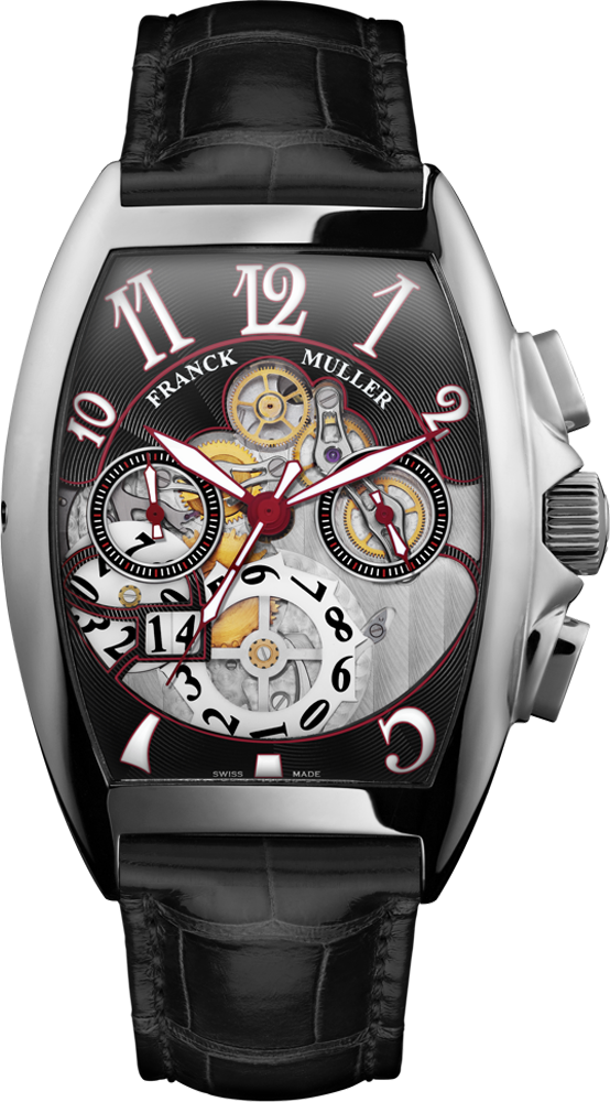 Franck Muller Cintrée Curvex Automatik Chronograph 55,4 x 43,1mm Franck Muller Cintrée Curvex Automatik Chronograph 55,4 x 43,1mm