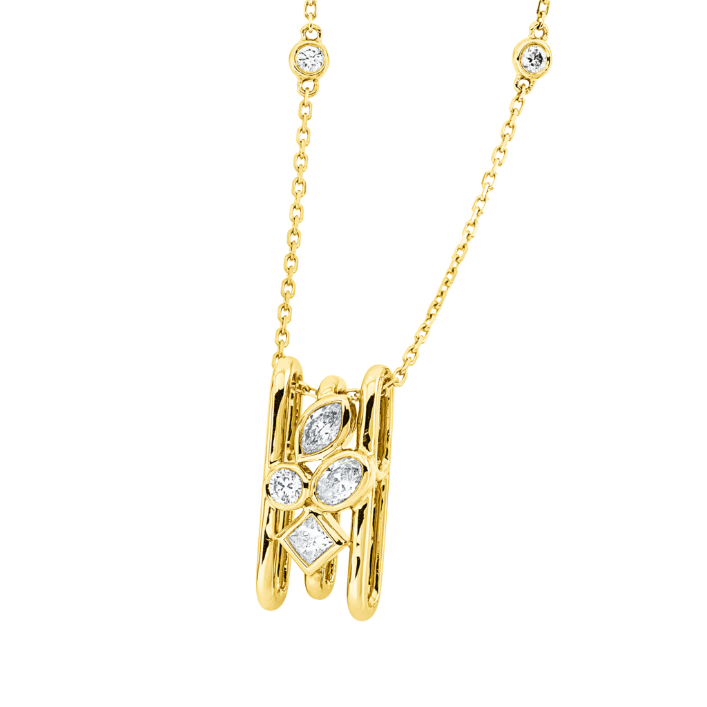 Brogle Classic Kette mit Diamantanhänger