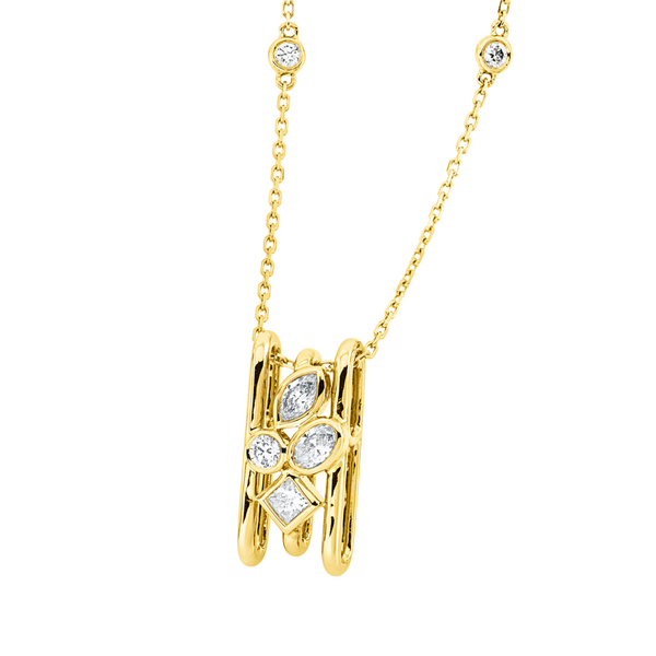 Brogle Classic Kette mit Diamantanhänger