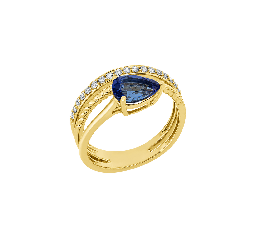 Brogle Classic tanzanite ring Brogle Classic tanzanite ring