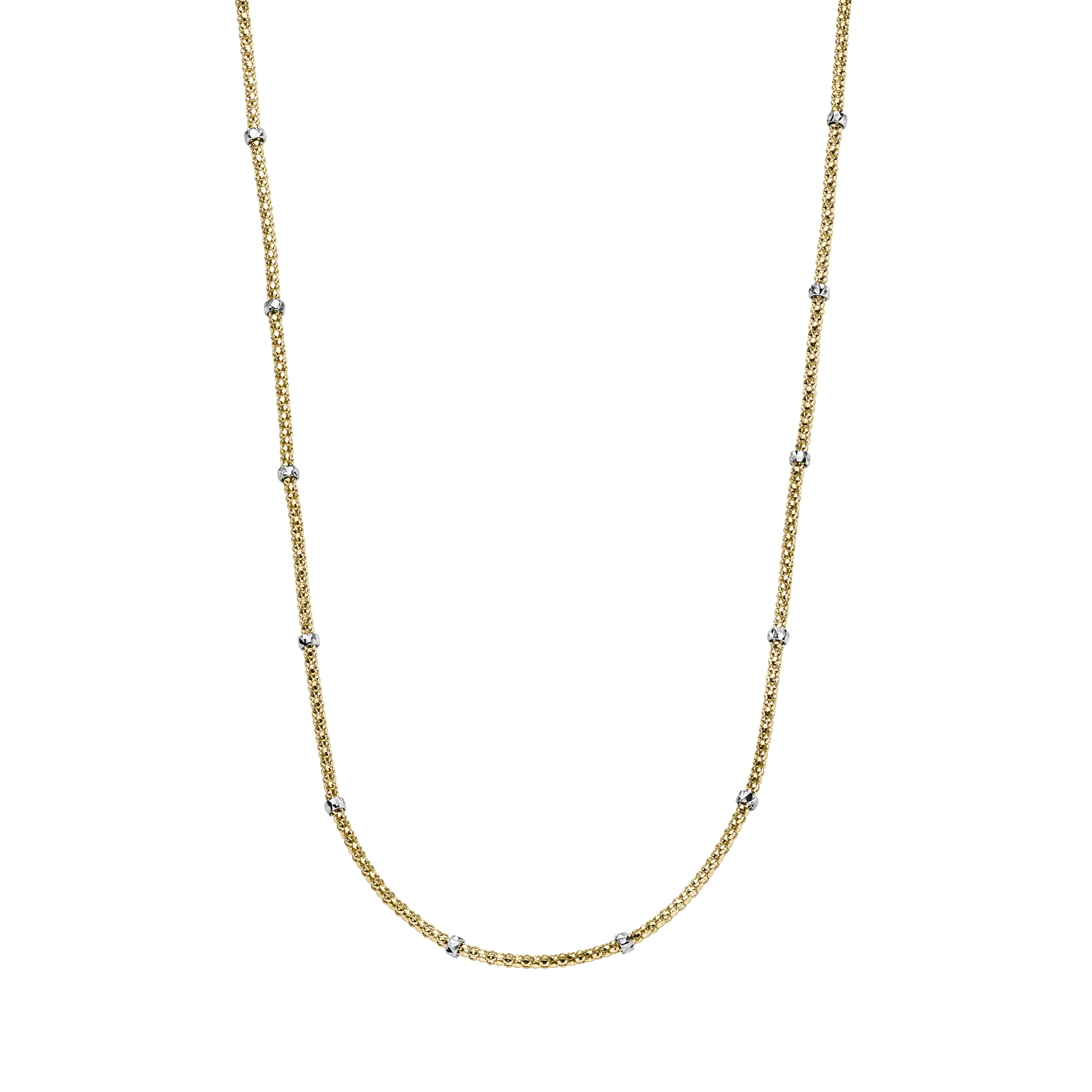Brogle Classic raspberry bicolor gold chain 2mm Brogle Classic raspberry bicolor gold chain 2mm
