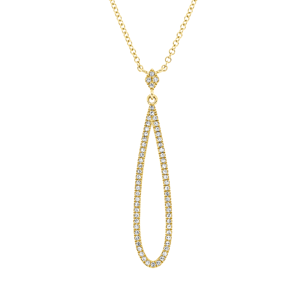 Brogle Classic necklace with diamond pendant Brogle Classic necklace with diamond pendant