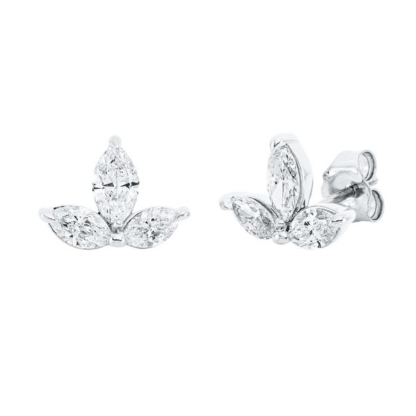 Brogle Selection Casual diamond stud earrings