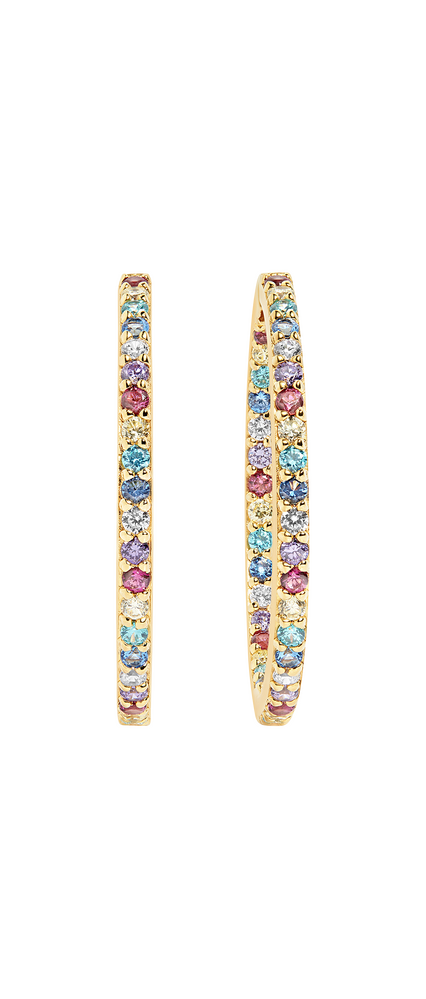 18 carat gold plated silver