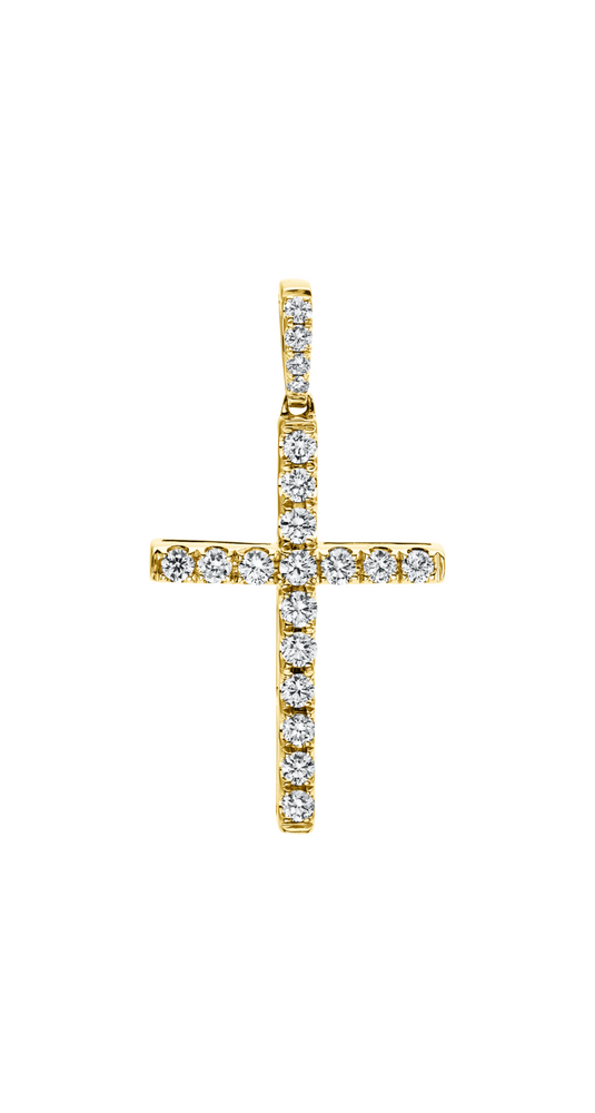 Brogle Classic Kreuzanhänger mit Diamanten Brogle Classic Kreuzanhänger mit Diamanten