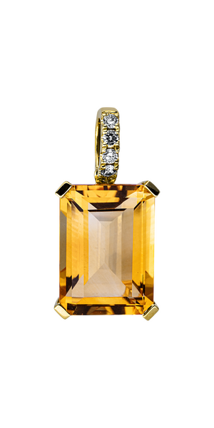 Brogle Classic Citrinanhänger Brogle Classic Citrinanhänger
