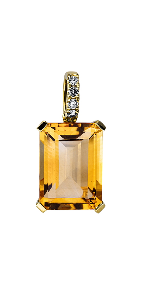 Brogle Classic Citrinanhänger Brogle Classic Citrinanhänger