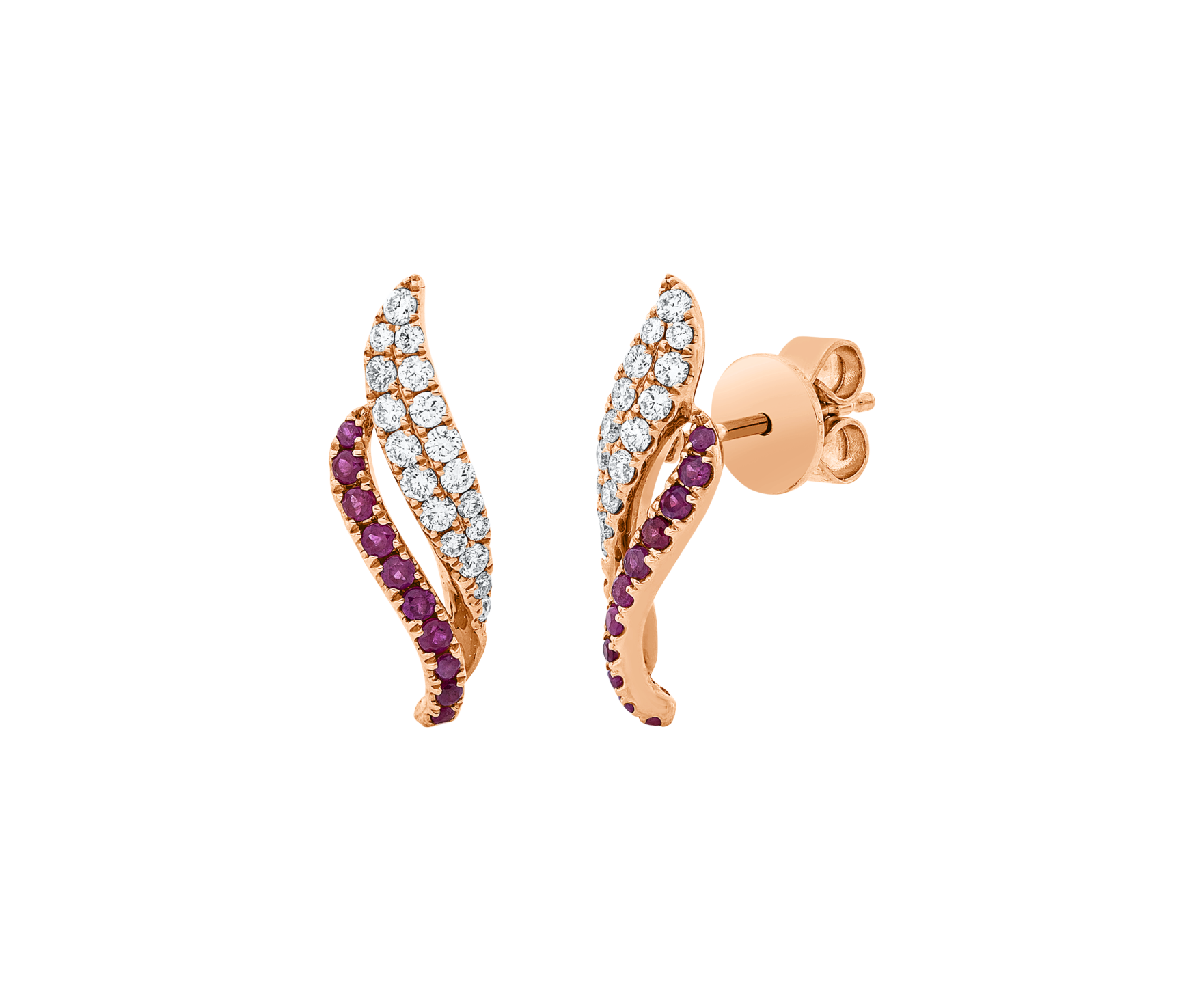 Brogle Classic ruby stud earrings Brogle Classic ruby stud earrings