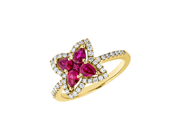 Brogle Classic ruby ring