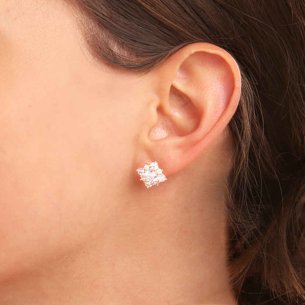 Bronzallure Altissima stud earrings