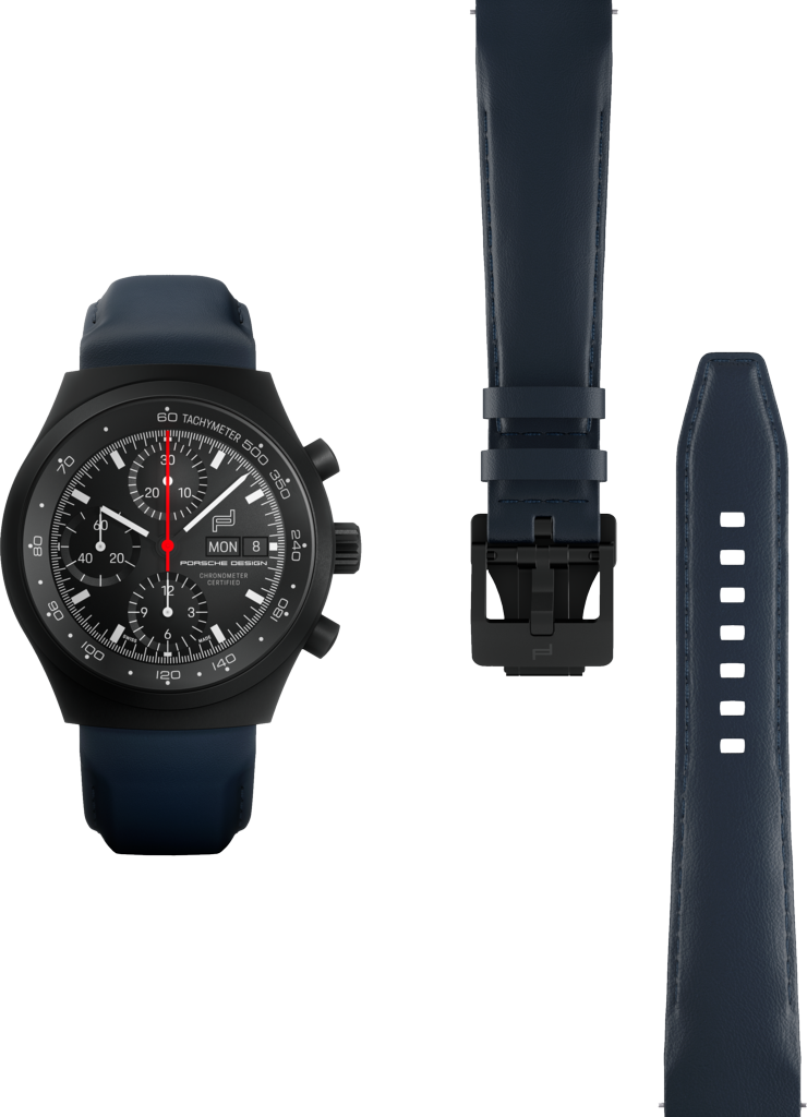 Porsche Design Chronograph 1 - All Black Numbered Edition 40.8mm Porsche Design Chronograph 1 - All Black Numbered Edition 40.8mm