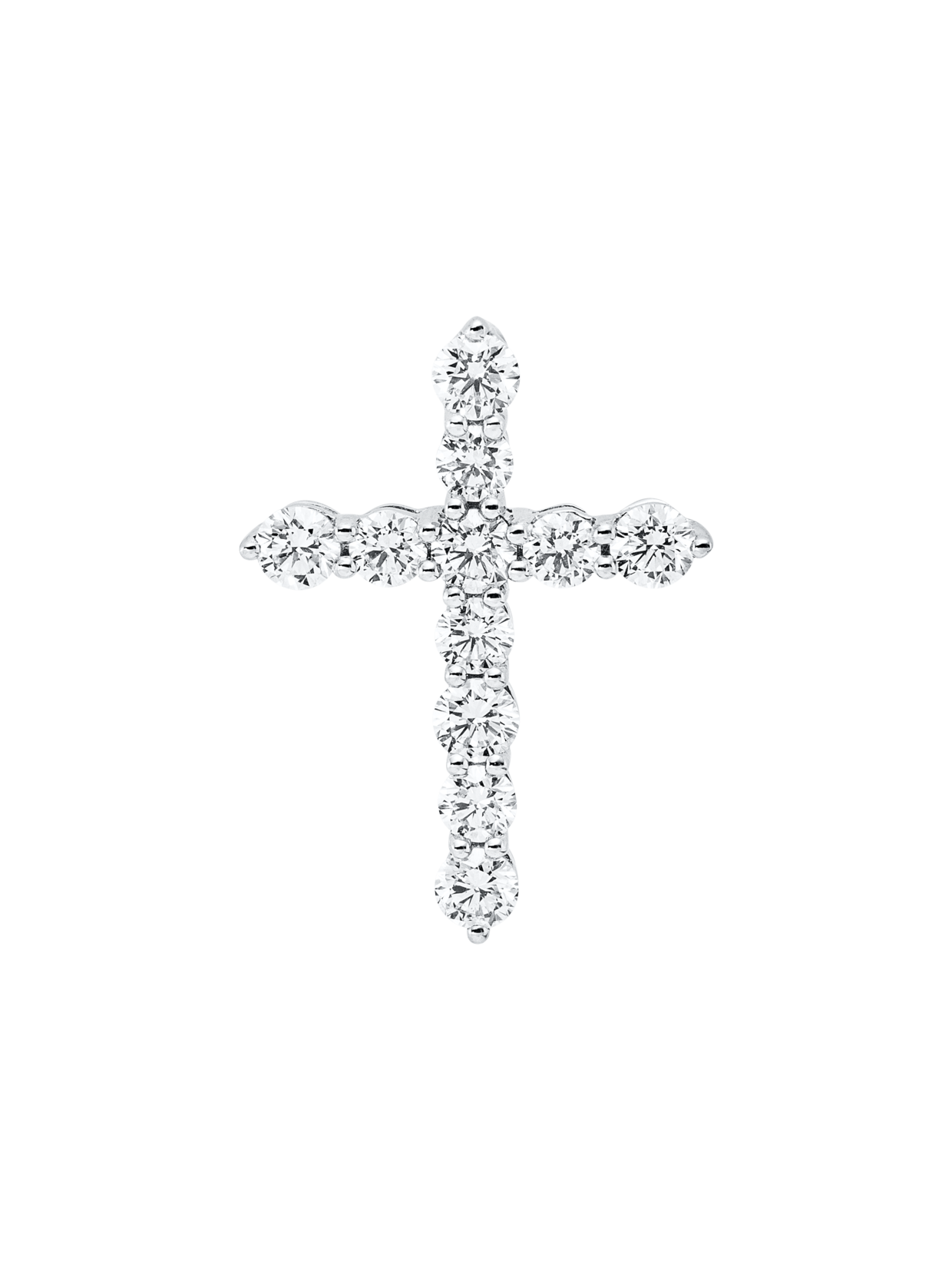 Brogle Classic Kreuzanhänger mit Diamanten