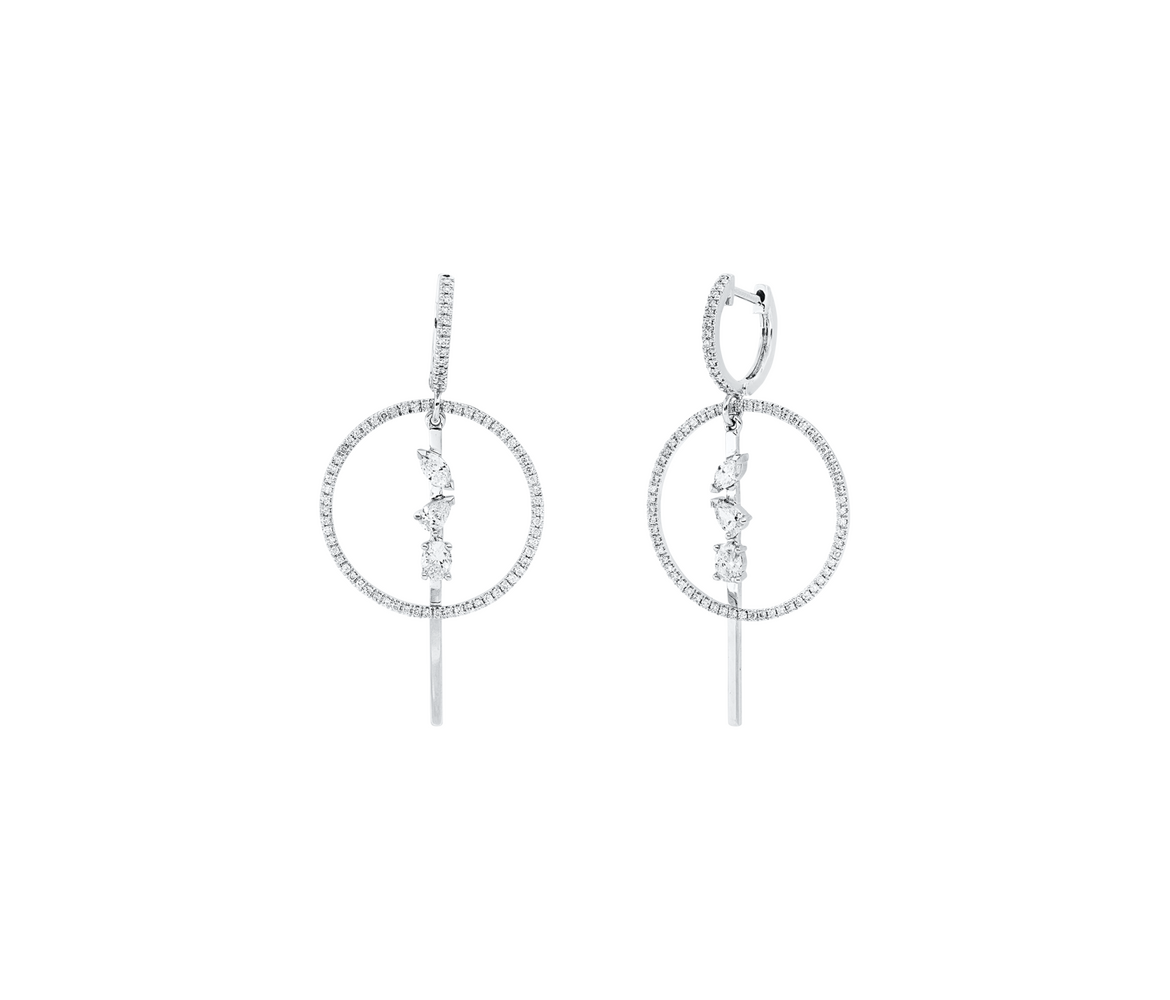 Brogle Classic diamond earrings Brogle Classic diamond earrings