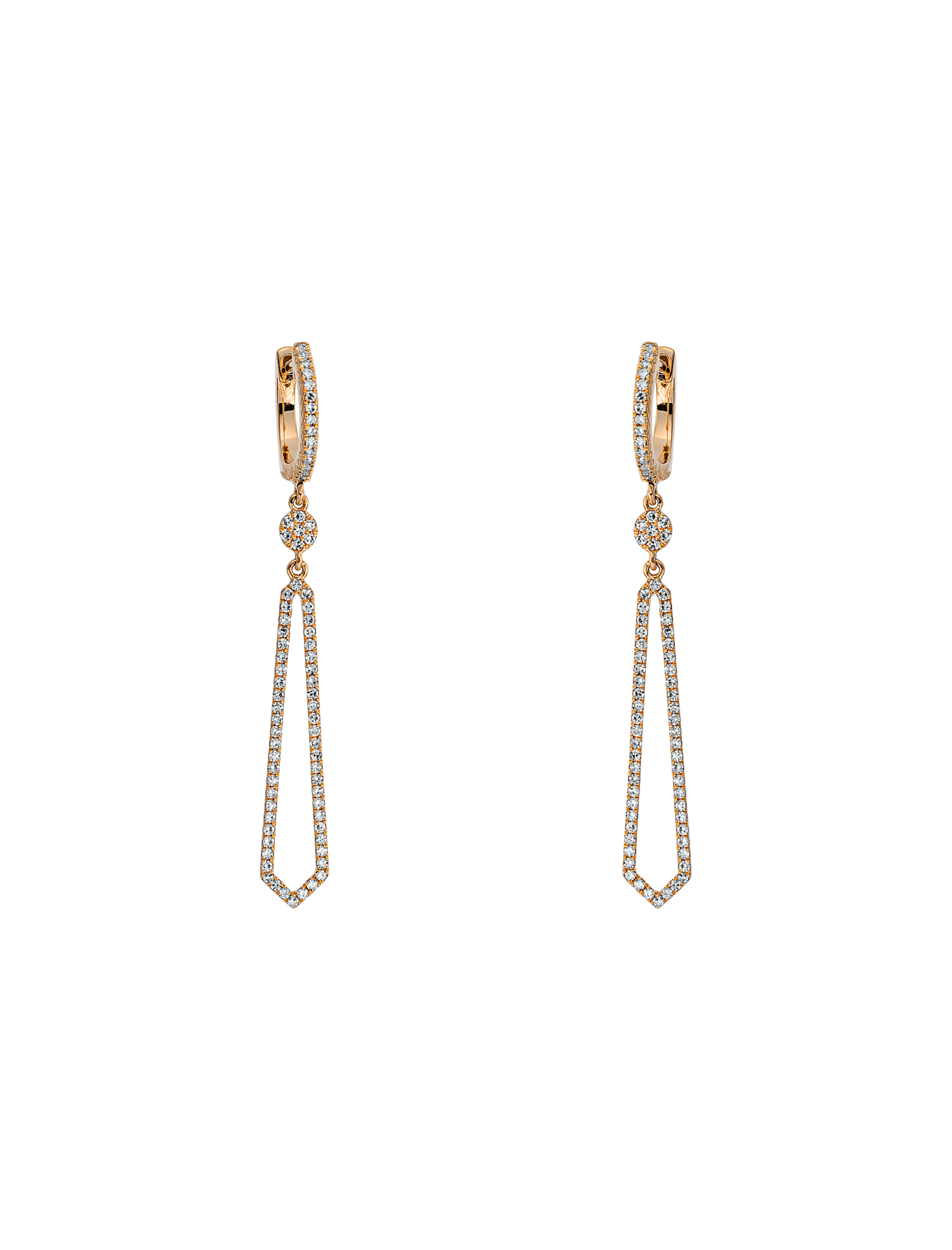 Brogle Classic diamond earrings Brogle Classic diamond earrings